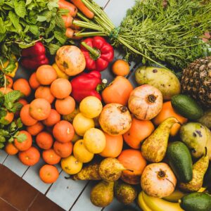 Fresh Family Box combining fruit and vegetables